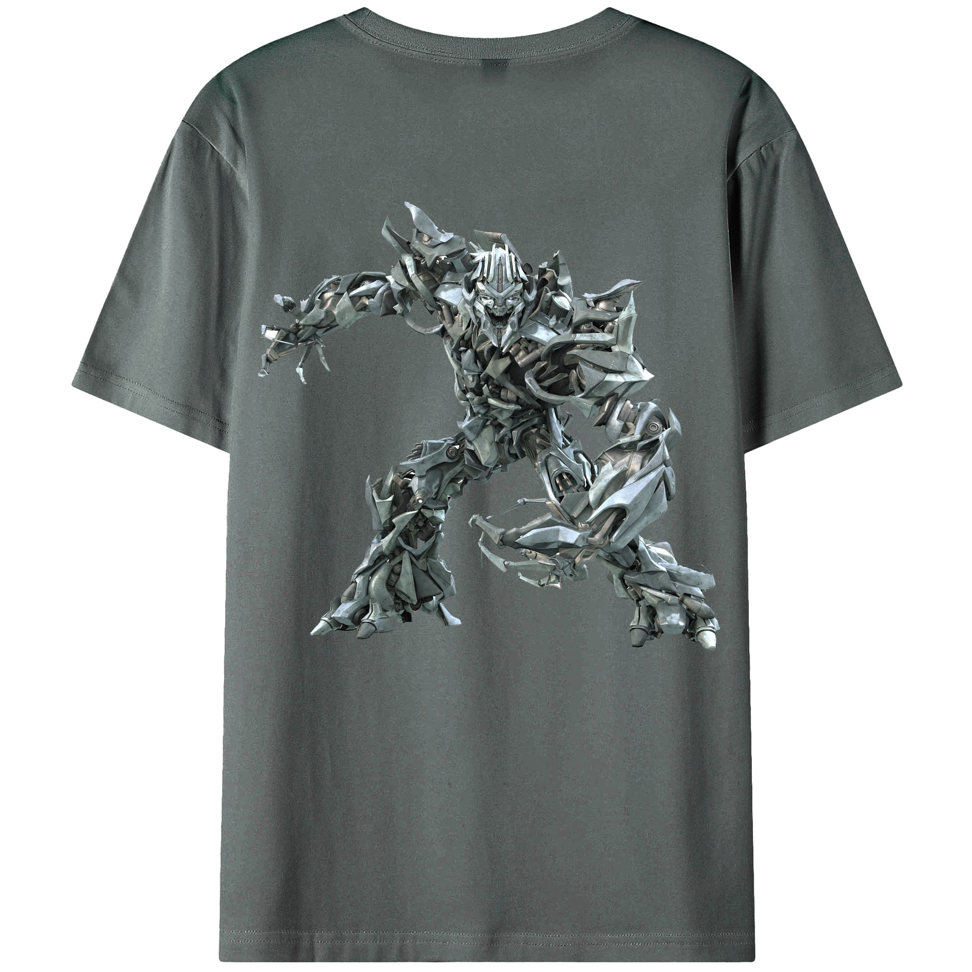 （画像用）  綿100％ メンズ半袖Tシャツ（バックプリント） 通気性